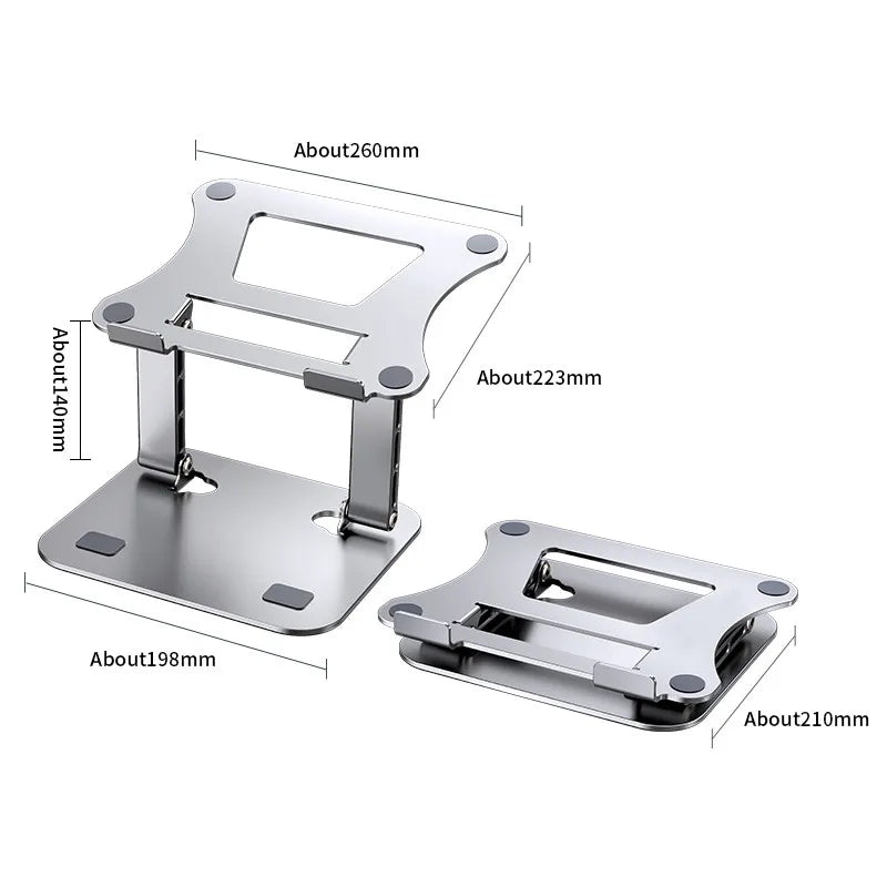Adjustable Laptop Stand With  Bracket Support
