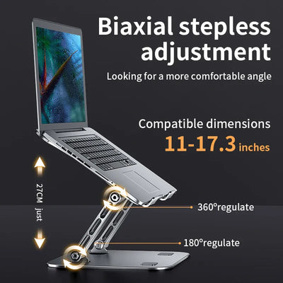 Adjustable Laptop Stand With  Bracket Support