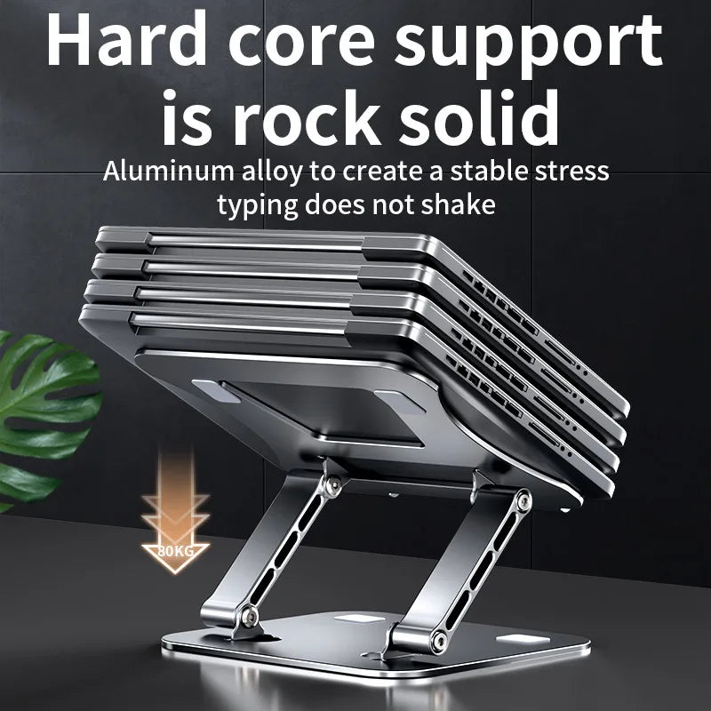 Adjustable Laptop Stand With  Bracket Support