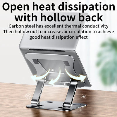 Adjustable Laptop Stand With  Bracket Support