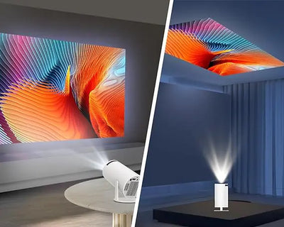 4K HD Smart Mini Projector with WiFi6 & BT 5.0